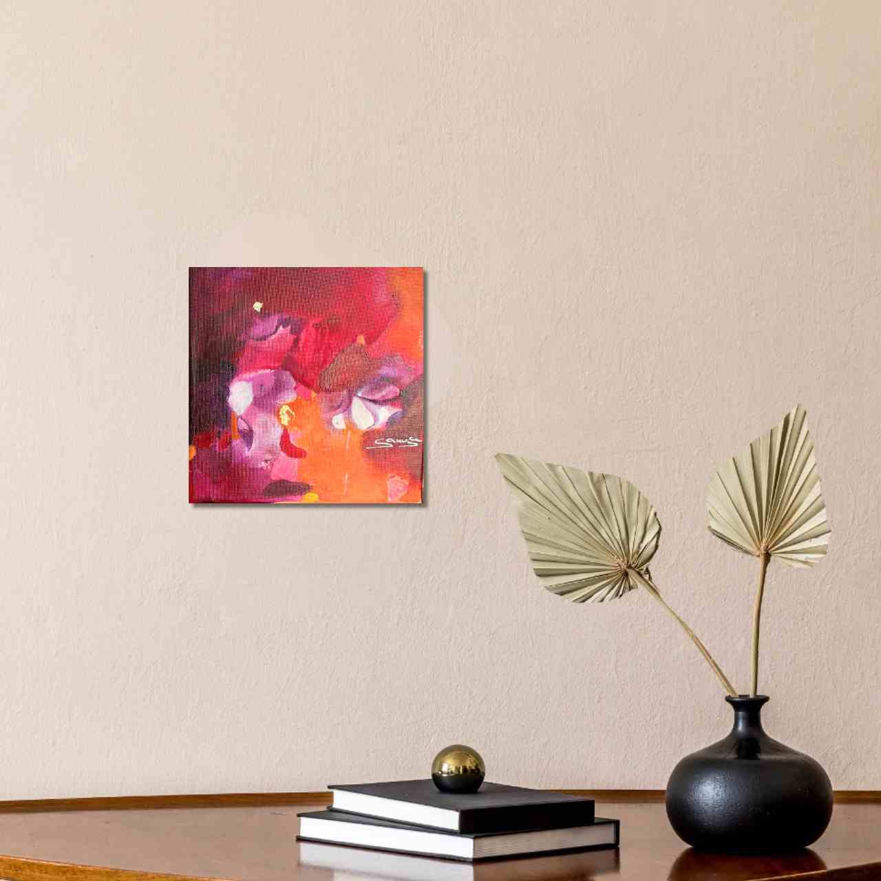 Rotes Original aufgehängt 7